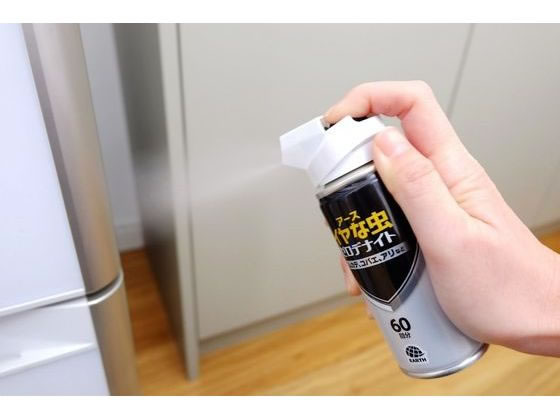 アース製薬 イヤな虫 ゼロデナイト 1プッシュ式スプレー 60回分 1個（ご注文単位1個)【直送品】