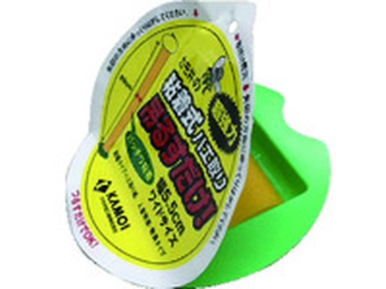 カモ井 吊るすだけ 粘着式ハエ取り TSURUSUDAKE 1パック（ご注文単位1パック)【直送品】
