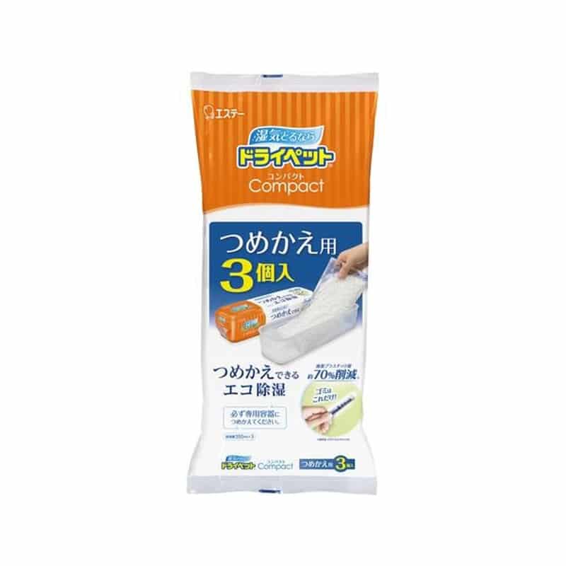 エステー ドライペット コンパクトつめかえ用 3個入 1個（ご注文単位1個)【直送品】