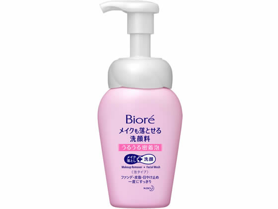 KAO ビオレ メイクも落とせる洗顔料 うるうる密着泡 160ml 1本(ご注文単位1本)【直送品】