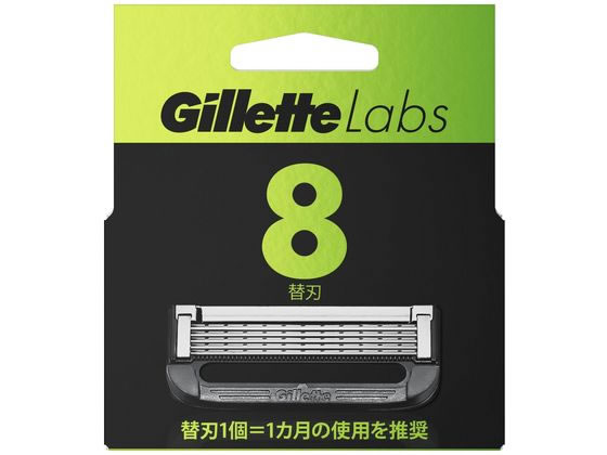 P&Gジャパン ジレット ラボ 角質除去バー搭載 替刃 8個 1個(ご注文単位1個)【直送品】