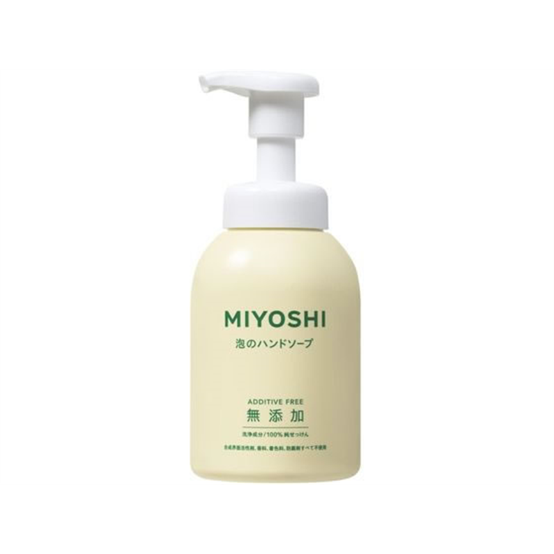 ミヨシ石鹸 無添加せっけん 泡のハンドソープ 350ml 1本（ご注文単位1本)【直送品】