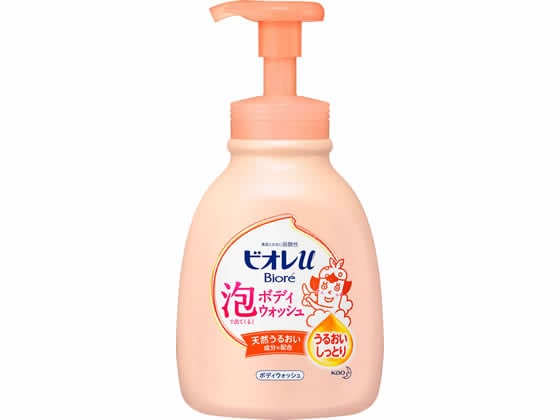 KAO ビオレu 泡で出てくるうるおいしっとり ポンプ600ml 1本(ご注文単位1本)【直送品】
