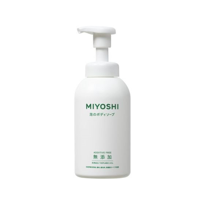 ミヨシ石鹸 無添加せっけん 泡のボディソープ 500ml 1本(ご注文単位1本)【直送品】