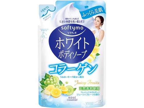 コーセー ソフティモホワイトボディソープCO(コラーゲン)詰替え用 420ml 1個(ご注文単位1個)【直送品】