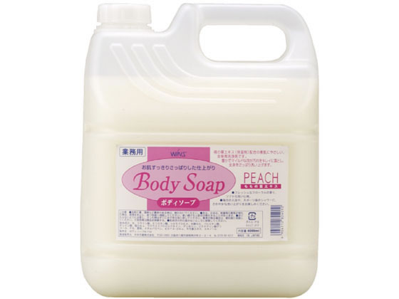 日本合成洗剤 ウインズ ボディソープ もも 業務用 4000ml 1個(ご注文単位1個)【直送品】