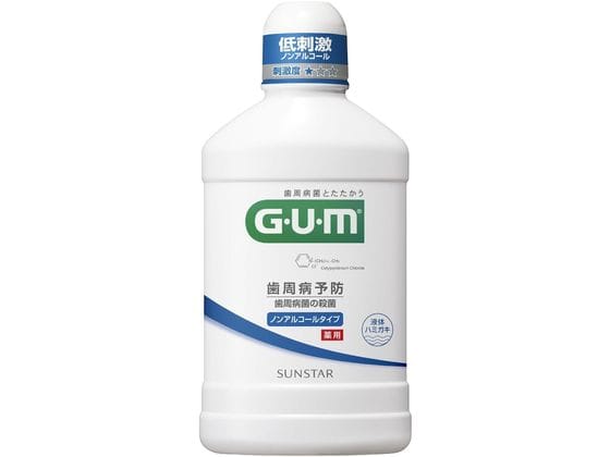 サンスター ガム デンタルリンス ノンアルコールタイプ 500ml 1個（ご注文単位1個)【直送品】