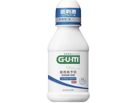 サンスター ガム・デンタルリンス ノンアルコールタイプ 80mL 1個（ご注文単位1個)【直送品】