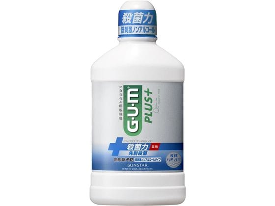 サンスター ガム・プラス デンタルリンス 低刺激ノンアルコールタイプ 450mL 1個（ご注文単位1個)【直送品】