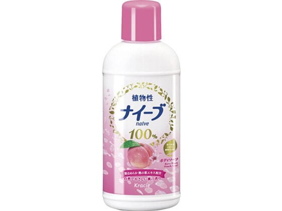 クラシエ ナイーブ ボディソープ桃の葉エキス配合 ミニサイズ 80ml 1個(ご注文単位1個)【直送品】