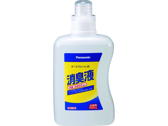 パナソニック ポータブルトイレ用消臭液 1L(無色タイプ) VALTBL1LM 1本（ご注文単位1本)【直送品】