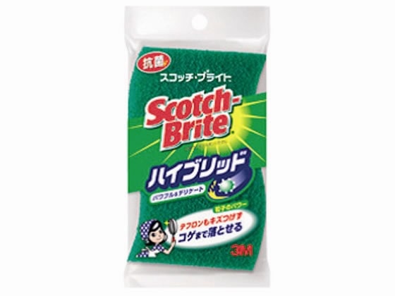 3M ハイブリッド貼り合わせスポンジ グリーン HB-21kg-H 1個(ご注文単位1個)【直送品】