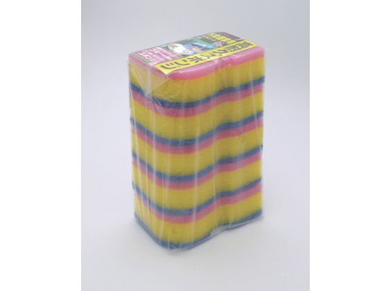 キクロン キクロンプロ外食産業用スポンジ ピンク (5個入) S-100 1袋(ご注文単位1袋)【直送品】