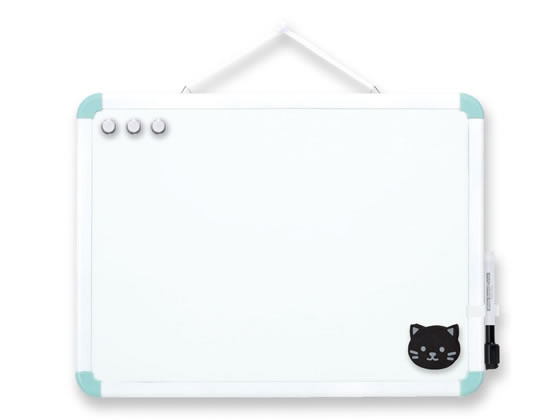 アスカ ホワイトボード ねこ M WB081B 1枚(ご注文単位1枚)【直送品】