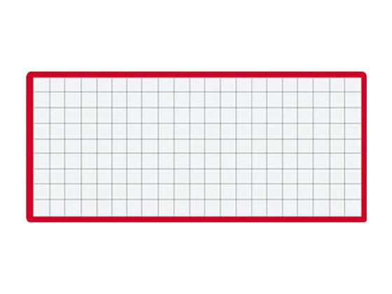 コクヨ マグネット見出し 赤 50×110mm マク-412R 1個（ご注文単位1個)【直送品】