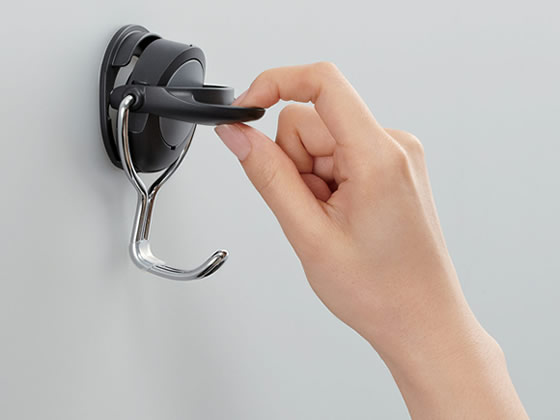コクヨ 超強力マグネットフック〈たまフック〉12kg 黒 フク-217D 1個(ご注文単位1個)【直送品】