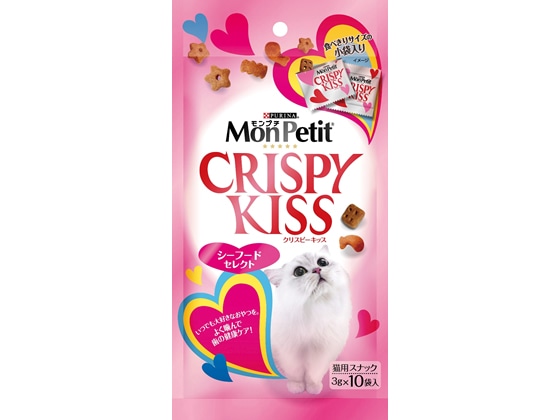 ネスレピュリナ モンプチ クリスピーキッス シーフードセレクト 30g 1袋(ご注文単位1袋)【直送品】
