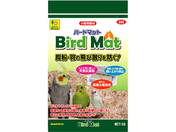 三晃商会 バードマット 5L 806 1パック（ご注文単位1パック)【直送品】