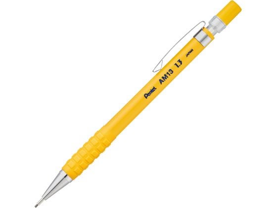ぺんてる AMAIN シャープペン 1.3mm イエロー軸 AM13-G 1本(ご注文単位1本)【直送品】
