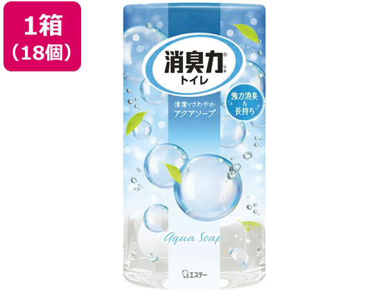 エステー トイレの消臭力 アクアソープ 18個 1箱(ご注文単位1箱)【直送品】