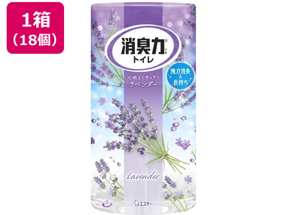 エステー トイレの消臭力 ラベンダー 400ml 18個 1箱(ご注文単位1箱)【直送品】