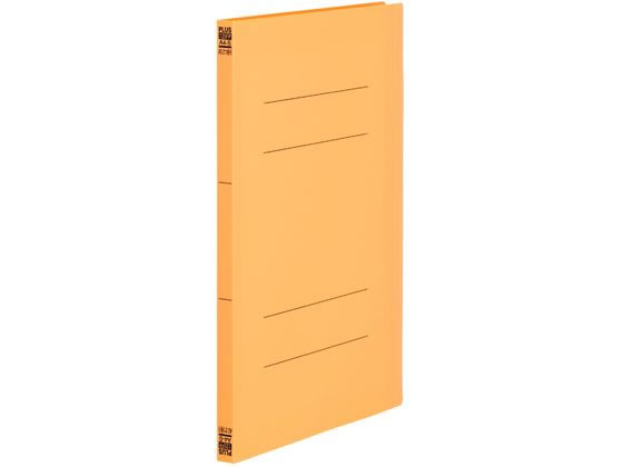 プラス PPフラットファイル A4タテ(A3二つ折り)イエロー NO.125FP 1冊(ご注文単位1冊)【直送品】