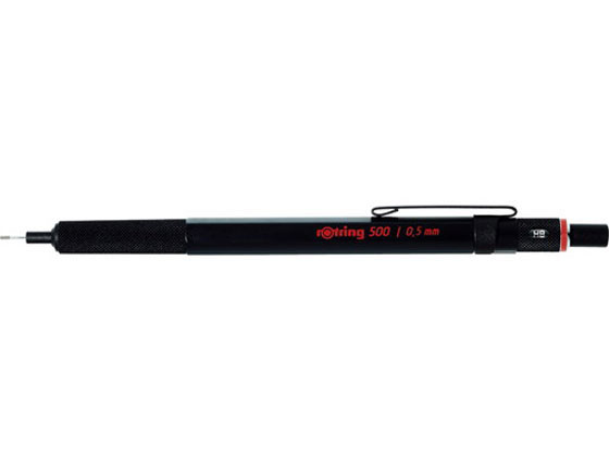 ロットリング rOtring 500 メカニカルペンシル ブラック 0.5mm 1904725 1本(ご注文単位1本)【直送品】
