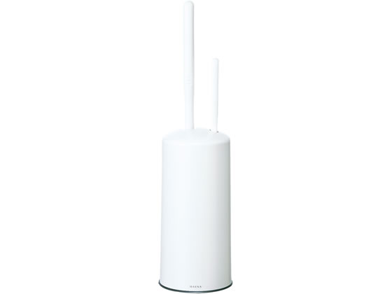 マーナ 2in1トイレブラシ・W W078W 1個(ご注文単位1個)【直送品】