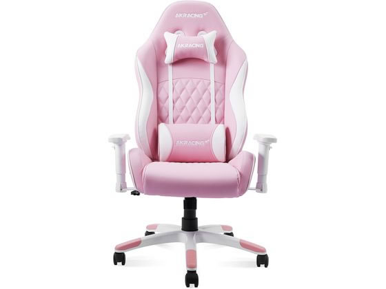AKRacing ゲーミングチェア Pinon サクラピンク 1脚(ご注文単位1脚)【直送品】