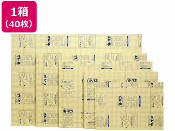 プラチナ ハレパネ A3判 3mm厚(片面糊付)×40枚 AA3-3-(5P) 1箱(ご注文単位1箱)【直送品】