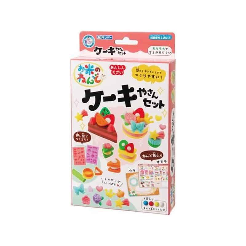 銀鳥産業 お米のねんど ケーキ屋さんセット 462-335 1ｾｯﾄ（ご注文単位1ｾｯﾄ）【直送品】