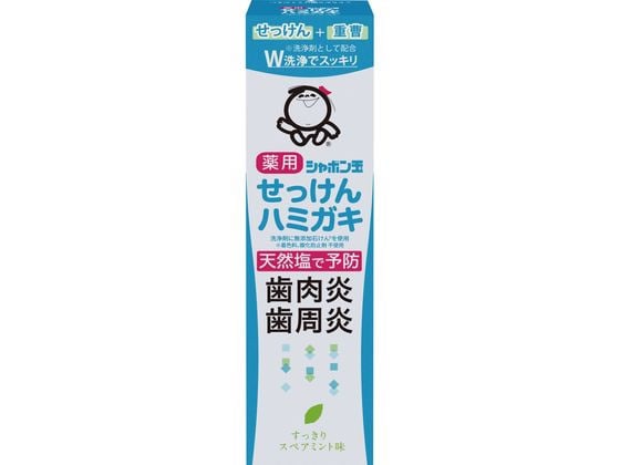 シャボン玉販売 シャボン玉薬用せっけんハミガキ80g 1個(ご注文単位1個)【直送品】