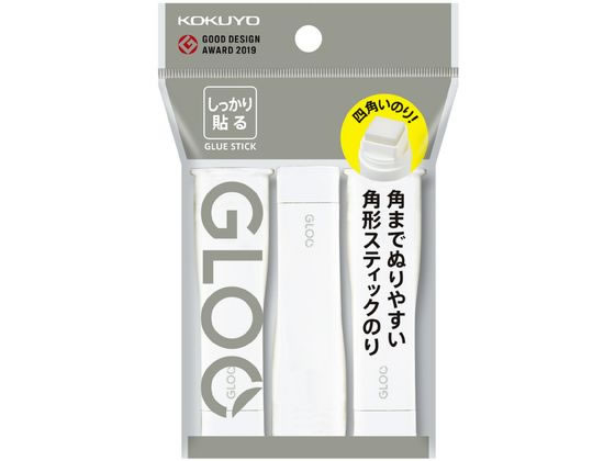 コクヨ グルー スティックのり(しっかり貼る) Sサイズ 3本 タG3013P 1ﾊﾟｯｸ（ご注文単位1ﾊﾟｯｸ）【直送品】