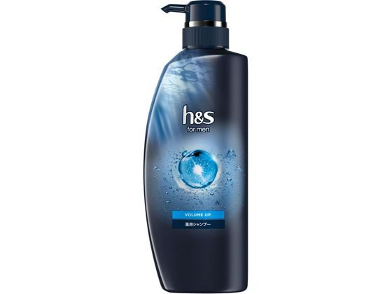 P&Gジャパン h&s for men ボリュームアップシャンプーポンプ350mL 1本(ご注文単位1本)【直送品】