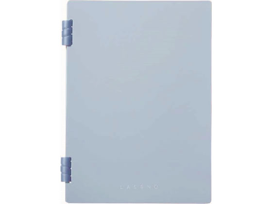 キングジム リングノート ラセーノ 青 A5 9064-B 1冊(ご注文単位1冊)【直送品】