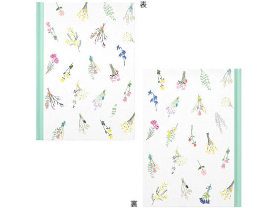 ミドリ 日記 ドライフラワー柄 12879006 1袋(ご注文単位1袋)【直送品】