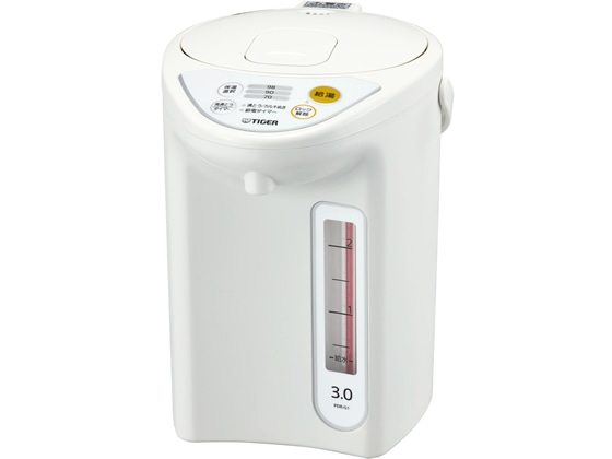タイガー マイコン電動ポット 3.0L PDR-G301W 1台（ご注文単位1台）【直送品】