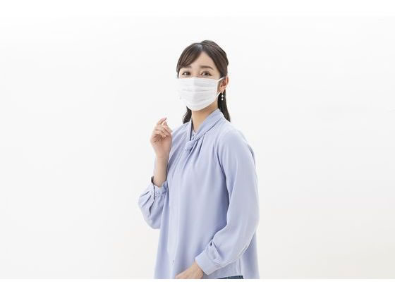アイリス DAILYFITMASK なめらかタッチ 小さめ ホワイト 50枚 1箱(ご注文単位1箱)【直送品】