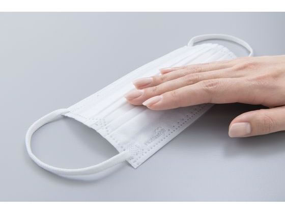 アイリス DAILYFITMASK なめらかタッチ 小さめ ホワイト 50枚 1箱(ご注文単位1箱)【直送品】