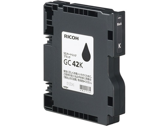 リコー RICOH SGカートリッジ ブラック GC42K 515926 1個(ご注文単位1個)【直送品】