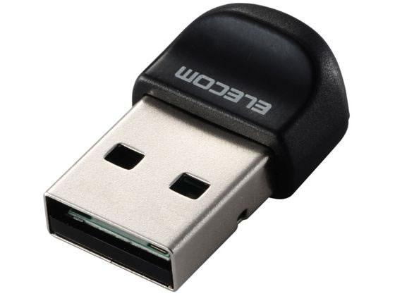 エレコム Bluetooth 5.3 USBアダプタ コンパクト 黒 LBT-UAN06C2 1個（ご注文単位1個）【直送品】