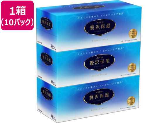 大王製紙 エリエール贅沢保湿 200組 3個×10パック 1箱(ご注文単位1箱)【直送品】