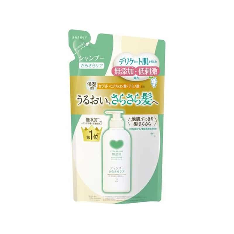 牛乳石鹸 カウ 無添加シャンプー さらさらケア 詰替用 360mL 1個(ご注文単位1個)【直送品】