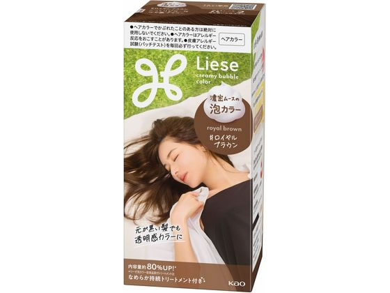 KAO リーゼ 泡カラー ロイヤルブラウン 1個（ご注文単位1個）【直送品】