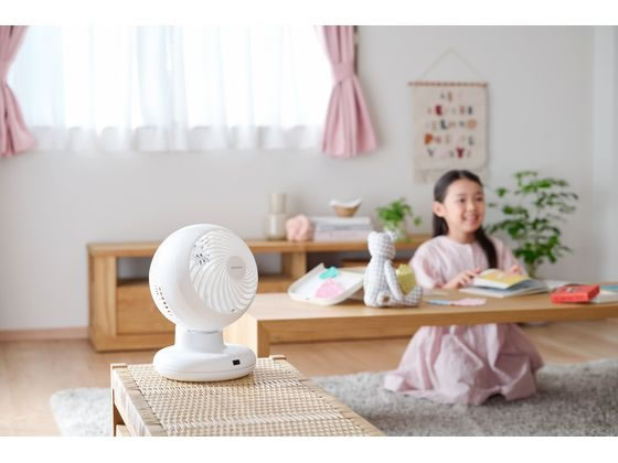 アイリスオーヤマ ACボール型サーキュレーター ホワイト 1台(ご注文単位1台)【直送品】