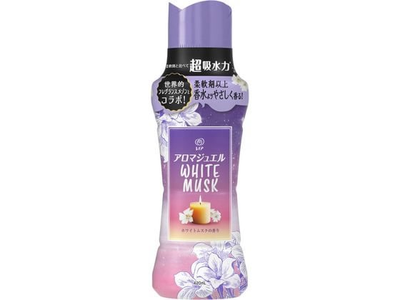 P&G レノアアロマジュエル ホワイトムスク 本体 420mL 1個(ご注文単位1個)【直送品】