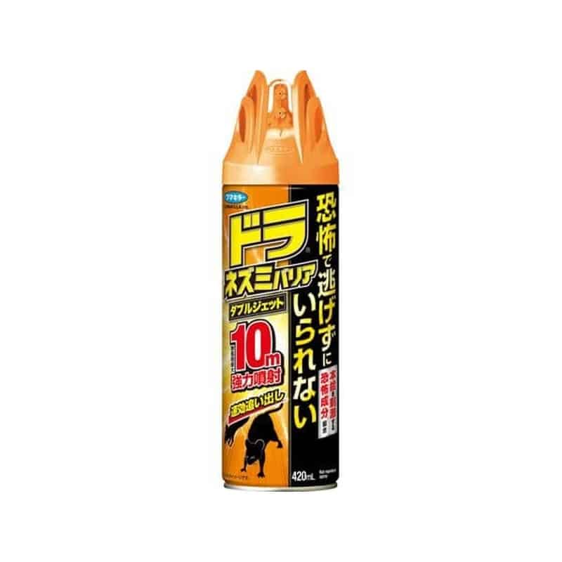 フマキラー ドラ ネズミバリア ダブルジェット 420mL 1個（ご注文単位1個）【直送品】