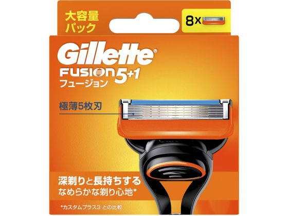 P&G ジレット フュージョン マニュアル 替刃 8B 1パック(ご注文単位1パック)【直送品】