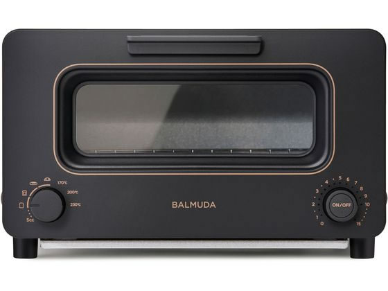 BARMUDA The Toaster ブラック K11A-BK 1台(ご注文単位1台)【直送品】
