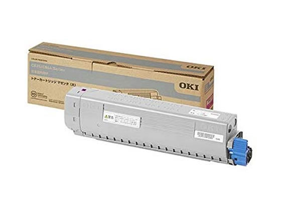 OKI トナーカートリッジ 大 マゼンタ TC-C3BM2 1本（ご注文単位1本）【直送品】